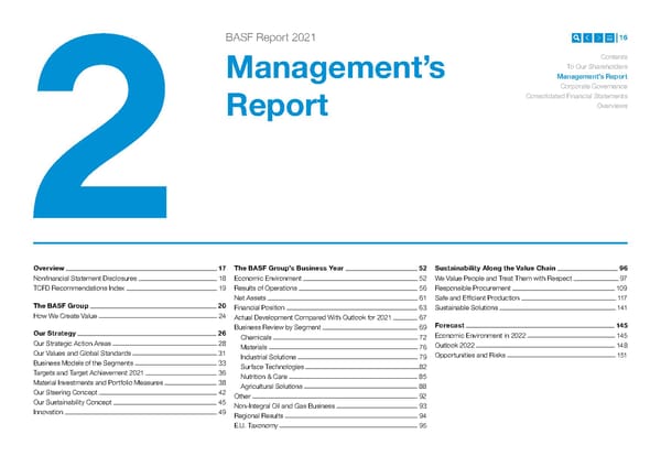 Integrated Report | BASF - Page 16
