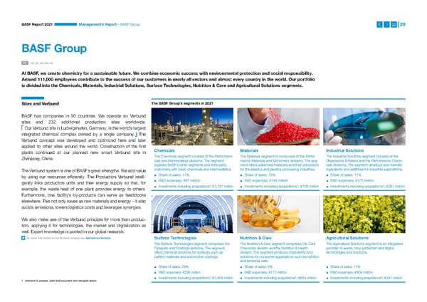 Integrated Report | BASF - Page 20
